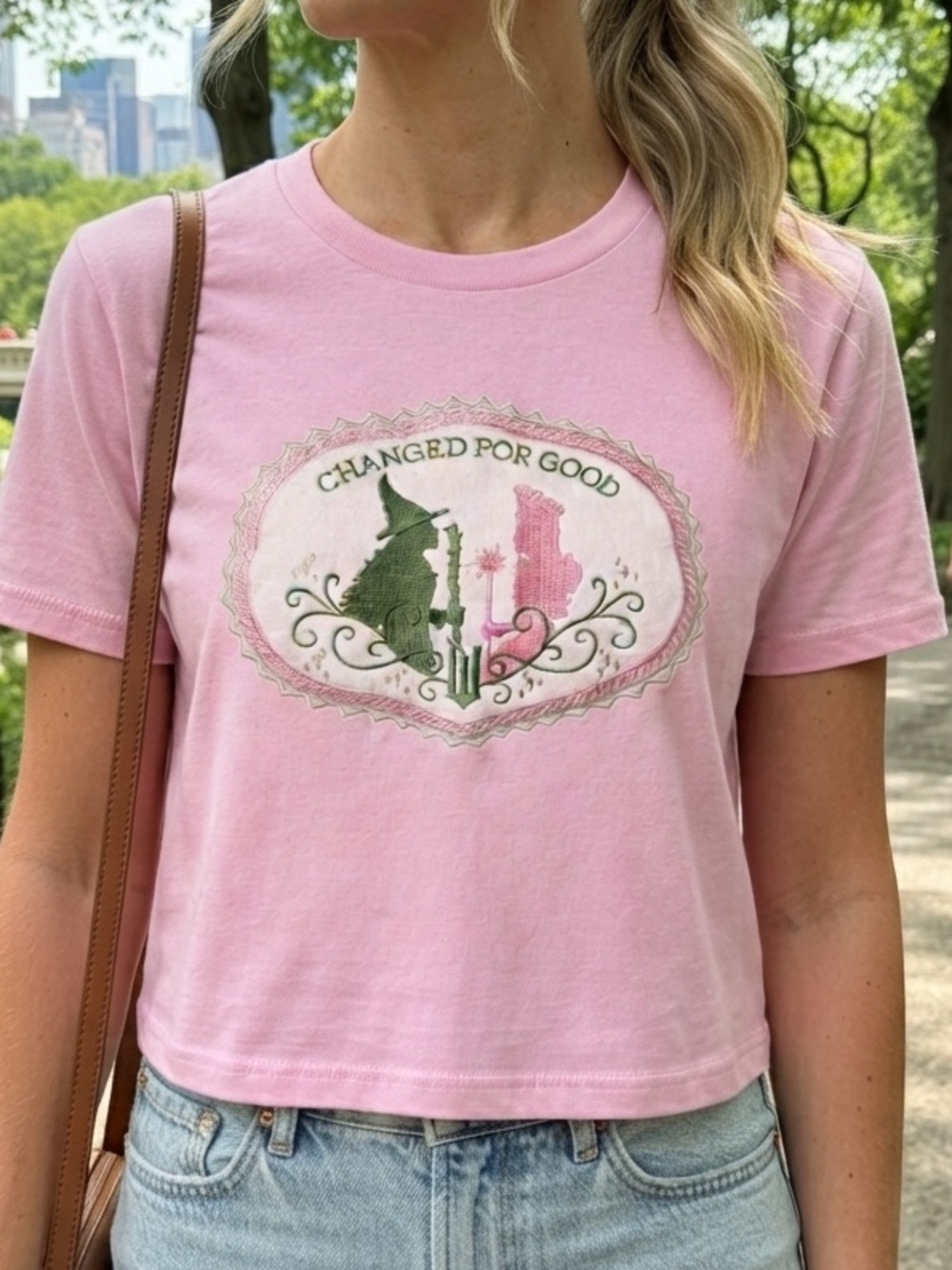 Wicked Broadway Musical BoxLunch T-Shirt Pink Changed For Good Graphic Tee 3X